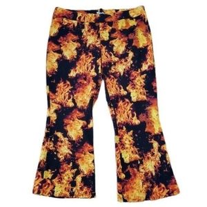 Dolls Kill Horoscopez Feel the Burn Ponte pants